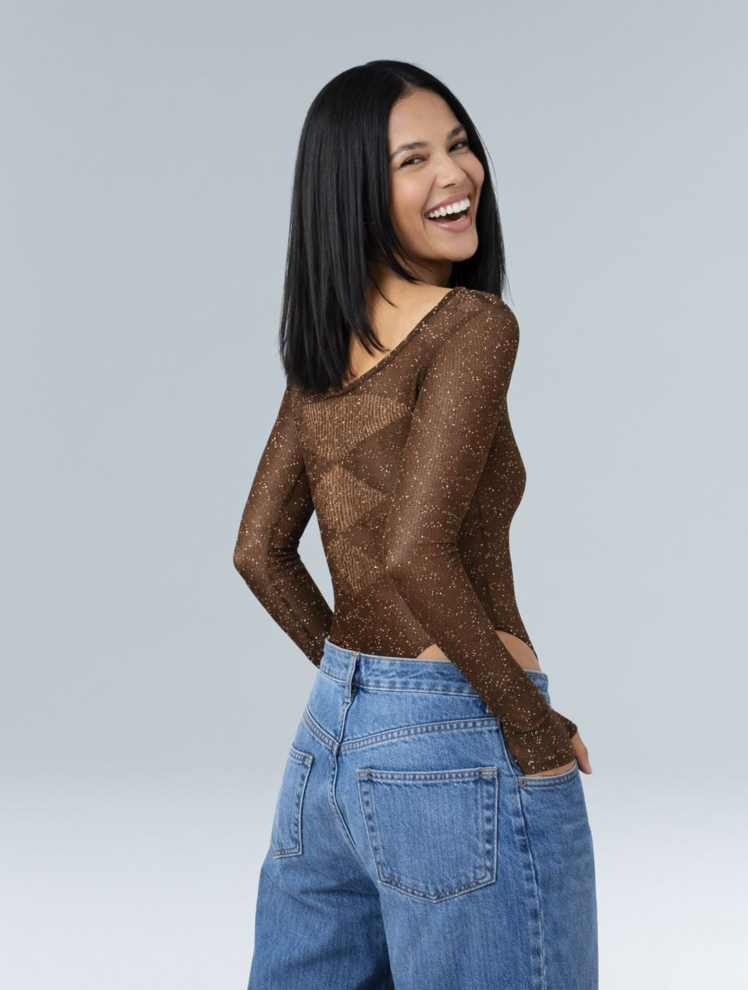 Le body en maille Stardust