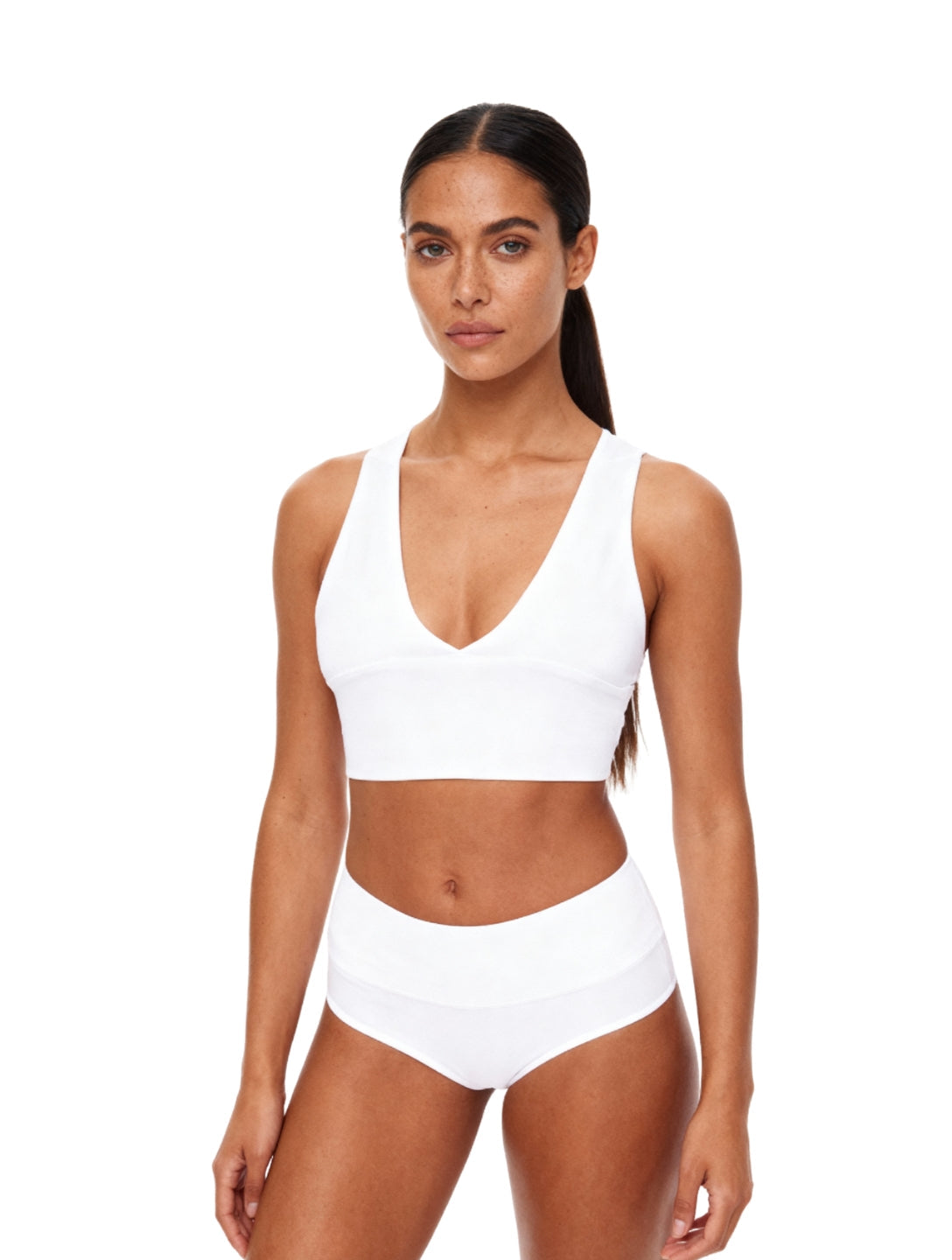 Soutien-gorge dos nu sexy à décolleté plongeant