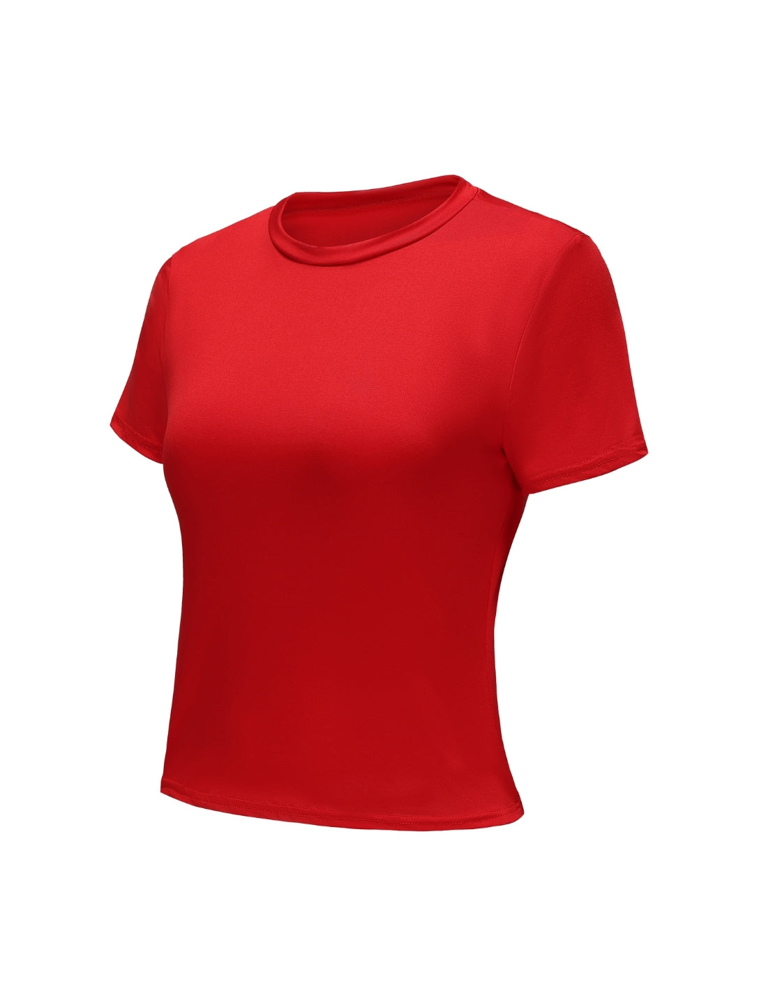 Haut à manches courtes et col rond