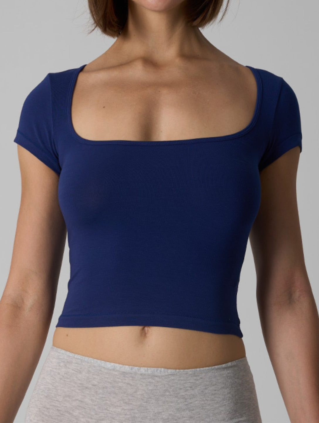 T-shirt carré classique en coton