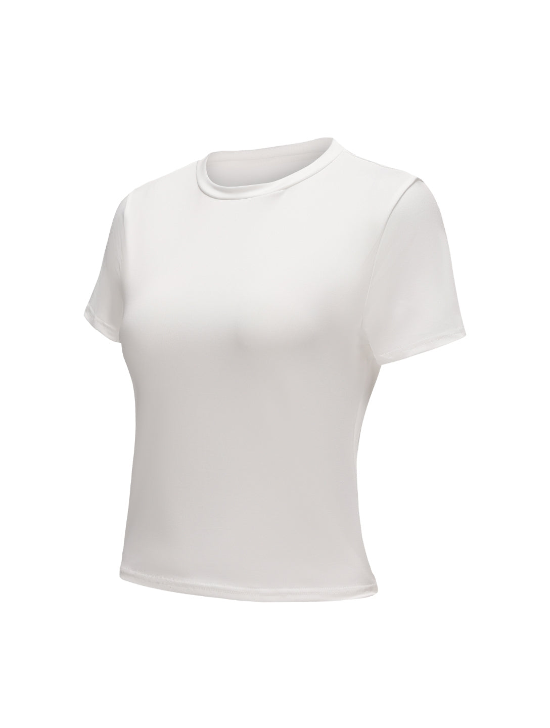 Haut à manches courtes et col rond