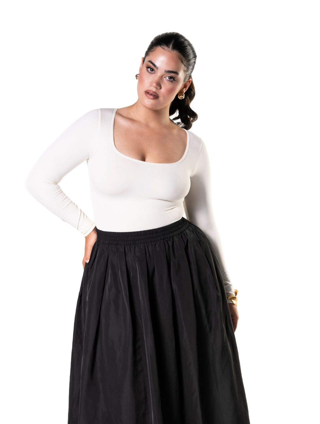 Body string à manches longues