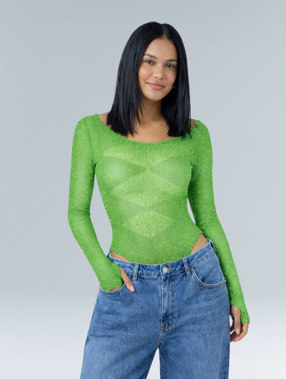 Le body en maille Stardust